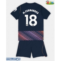 Tottenham Hotspur Mateus Fernandes #18 Bortedraktsett Barn 2026-27 Kortermet (+ Korte bukser)